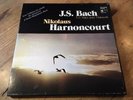 3 LP BOX BACH HARNONCOURT SUITES FOR VIOLONCELLO HARMONIA MUNDI HM 381-83