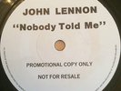 John Lennon - Nobody told me -  DEMO PROMO UK The Beatles