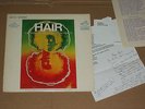 HAIR original broadway cast LP 1968 with hand written letter from JAMES RADO