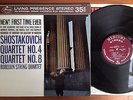 MERCURY SR 90309 BORODIN STRING QUARTET SHOSTAKOVICH NO.4 and 8 Maroon Indy EX