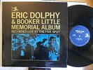 Eric Dolphy Memorial album B.Little-Waldron Prestige blue RVG mono