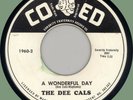 DEE CALS A Wonderful Day / Stars in the Blue 45rpm Co-Ed 1960 original press
