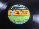 Paul Whiteman & Orchestra - The Man I Love / Melancholy Baby COLUMBIA 50068 12