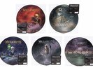 MEGADETH - LIMITED EDITION PICTURE DISC's - 5 (five) LP VINYL BUNDLE  48classics