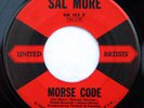 HEAR Sal Mure 45 Morse Code/Desire UA 153 EX rockabilly doo wop teen rocker