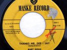 HEAR Baby Dolls 45 Thanks Mr Dee Jay/Wonderful Love MASKE 701 soul doo wop EX