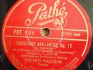 WILFRID MAGGIAR / CHOPIN variations brillantes / PATHE