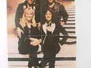 RETRO POP MUSIC ADVERTISING ORIGINAL 1980S POSTER- ABBA - SMITHS CRISPS - 2