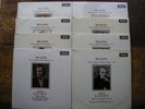 BRAHMS: THE COMPLETE PIANO WORKS   Volumes 1 - 8   JULIUS KATCHEN 8 LP  WBg  NM