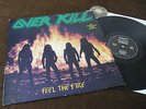 LP Overkill Feel the Fire Germany 1985 | EX