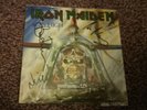 Iron Maiden Signed By 4 - 7inch Single Aces High - Rare Item - Bruce Dickinson
