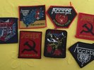 Patch- Aufnäher 7 X ACCEPT je ca. 10,5 X 8 cm