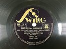DICKY WELLS Feat DJANGO REINHARDT Sweet Sue FRENCH 78 RPM SWING SW 16 VG+