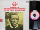 ORNETTE COLEMAN THE SHAPE OF JAZZ TO COME LP French Signed