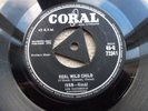 RARE & STUNNING IVAN REAL WILD CHILD BUDDY HOLLY CRICKETS 1958 UK CORAL 45 EX+