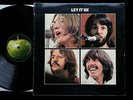 BEATLES Let It Be LP Danish Original 1st RED Apple PCS 7095 -3u/-2u Flipback EX+