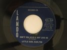 Little Carl Carlton 45 I'LL LOVE YOU FOREVER / ...NEED A BOY... Lando M- to VG++