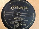 JOHNNY CASH - I Walk The Line/Get Rhythm - 78rpm 10
