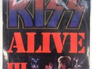 KISS ALIVE III CHILE TOP RARE ORIGINAL 1978 EX DIFF COVER GREAT CONDITION