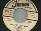 DOOWOP R&B bw/ JUMP- LEE THOMAS & the DON JUANS  - HEAR BOTH- 1956 DJ JAGUAR