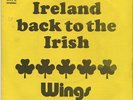 PAUL McCARTNEY --  GIVE IRELAND BACK TO THE IRISH -- APPLE 45 & PICTURE SLEEVE
