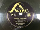 DJANGO REINHARDT Saint Louis blues FRENCH 78 RPM SWING SW 7 EX