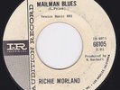Rockabilly / Doo Wop 45 - RICHIE MORELAND - Mailman Blues / Bells In My Heart