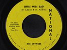SAVAGES: Little Miss Sad 45 Rock & Pop