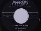ANGELENOS: Come On Baby / Hully Gully Fever 45 Vocal Groups