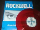 ROCKWELL - MICHAEL JACKSON RARE MEXICAN RED MAXI SINGLE SOMEBODY'S WATCHING ME