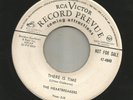 DOOWOP JUMP R&B + BALLAD - HEARTBREAKERS-  THERE IS TIME  -HEAR-1952 PROMO RCA