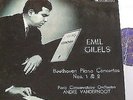 Emil Gilels  Beethoven Paris Conservatoire cond.Andre Vandernoot 33CX 1667 UK
