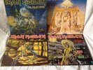 Iron Maiden LP's 4 Vinyl Albums Killers-Piece Of Mind-Powerslave-Live After Deat