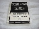 Michael Jackson Pepsi Dangerous Concert Tour Itinerary Book Concert Guide Crew