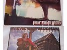 2 Stevie Ray Vaughan LP's Vinyl Soul To Soul & Couldn't Stand Stand The Weather