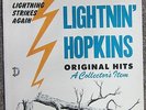 LIGHTNIN' HOPKINS Lightning Strikes Again ORIGINAL Deep Groove DART LP D8000 NM-