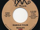 HAROLD TYLER Reality TYMO Rare Bay Area XO Crossover Soul 45 Hear