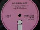 EMERSON, LAKE & PALMER Debut UK 1st PINK ISLAND LP EX ILPS 9132