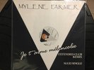 Mylene Farmer Maxi 45tours Je T'aime Mélancolie Europe