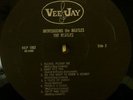 INTRODUCING THE BEATLES RARE OVAL VEEJAY BLACK ON SILVER NM
