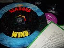 WIND : SEASONS LP 1971 PLUS 3 GERMANY + ORIGINAL COLOURED PROMOSHEETS