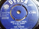 VERY RARE-THE FAIRIES-DON'T THINK TWICE IT'S ALL RIGHT-ORIG-UK-7