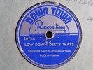 THUNDER SMITH-Low down dirty ways/Water coast blues -Down Town 2013-BLUES SCARCE