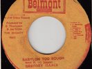 70s Reggae GREGORY ISAACS babylon too rough Jamaican 7