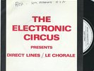 THE ELECTRONIC CIRCUS 45 DIRECT LINES - KILLER UK NEW ROMANTIC SYNTH POP oHEARo