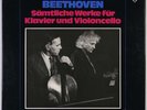 LUDWIG HOELSCHER ELLY NEY BEETHOVEN COMPLETE CELLO WORKS TELEFUNKEN 3 LP BOX NM