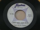 PETER PROPHETS DON'T NEED YOUR LOVIN FENTON orig US G45 GARAGE MOD 7