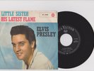 ELVIS PRESLEY - LITTLE SISTER/HIS LATEST FLANE - ORIG. GERMAN PS 45 EX+ VINYL