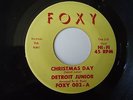 Blues Vinyle 45Rpm single - DETROIT JUNIOR -- US  FOXY 002