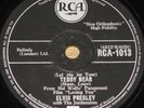 ELVIS PRESLEY TEDDY BEAR b/w LOVING YOU RCA MISPRESS 78 RPM E EXCELLENT GRADE